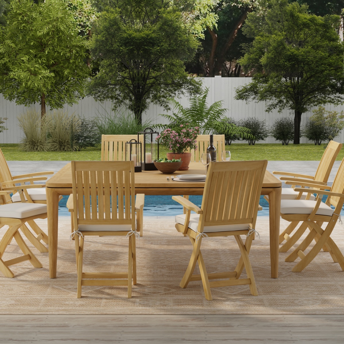 Veranda Barbuda Dining Set for 8