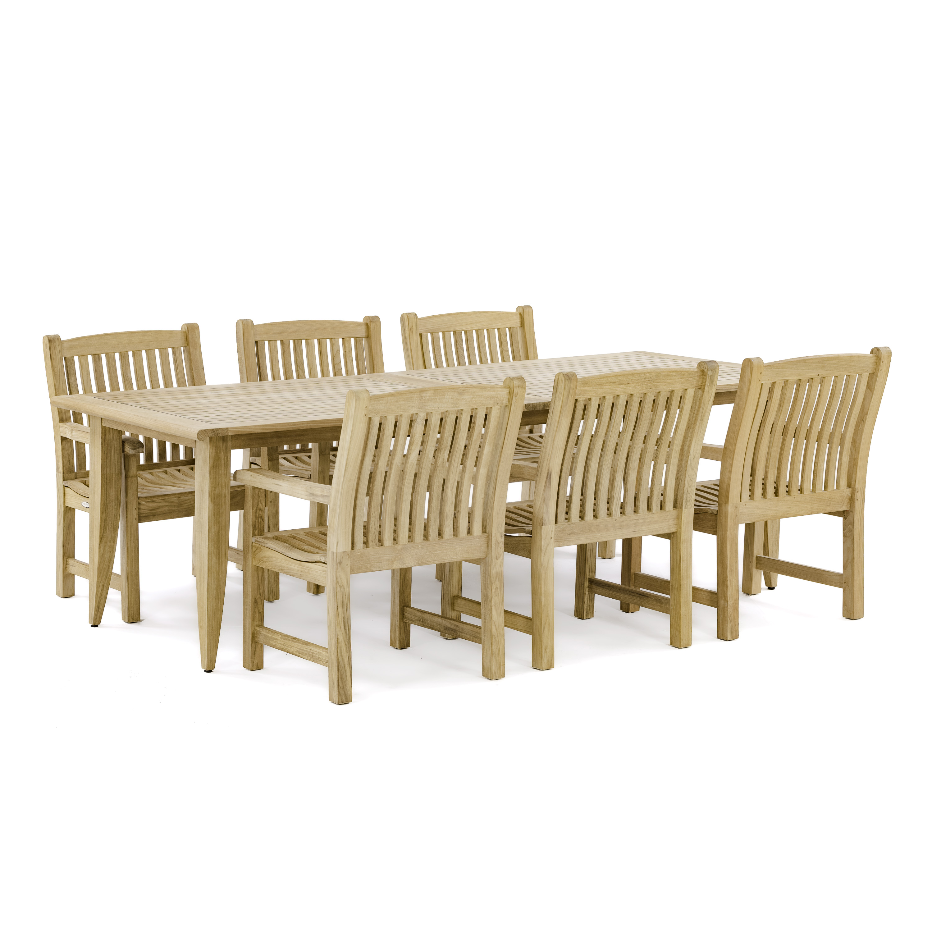 Laguna Veranda 7 pc Teak Dining Set