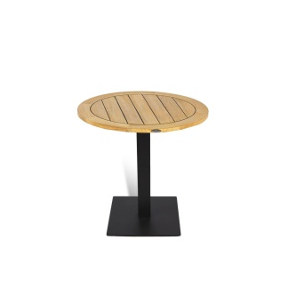 Vogue 30 inch Dia Table Top Black Base Combo
