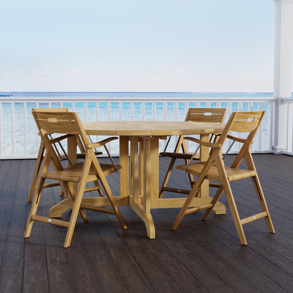 5 pc Barbuda Surf Dining Set