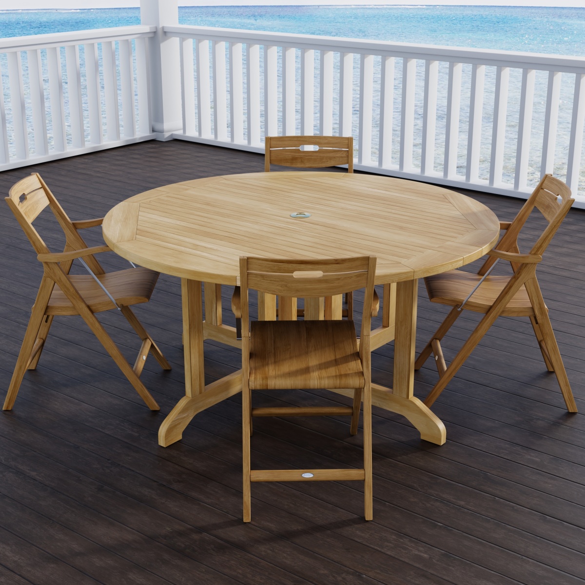 5 pc Barbuda Surf Dining Set