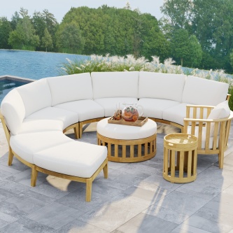 7 pc Kafelonia Lounge Sofa Set
