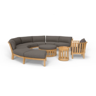 7 pc Kafelonia Lounge Sofa Set
