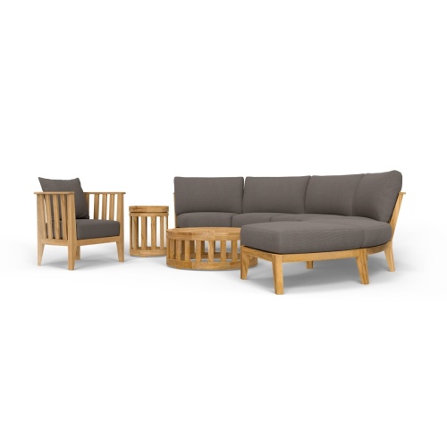 Kafelonia Round Sectional - Picture F