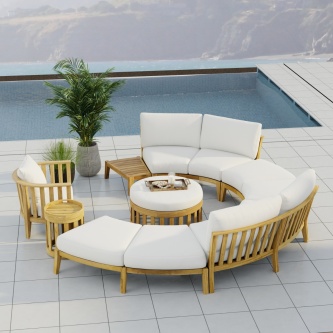 Kafelonia 8 pc Sofa Sectional Set