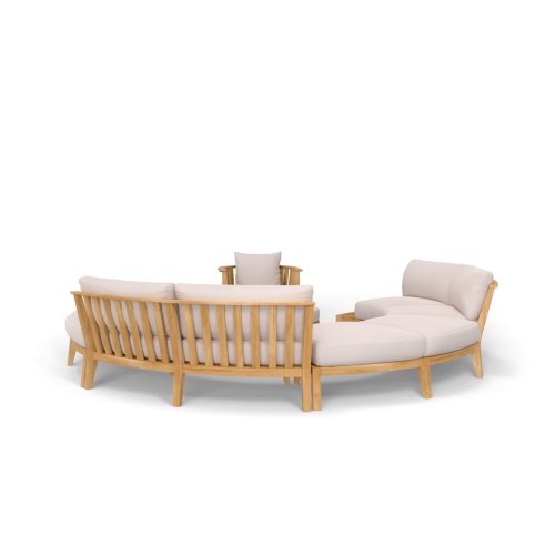 Kafelonia Round Sectional - Picture F