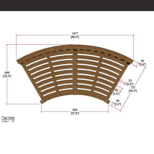 Kafelonia Round Sectional - Picture K