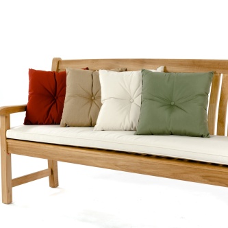 Solid Color Outdoor Throw Pillow