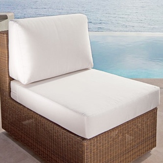 Malaga Outdoor Slipper Chair Cushion