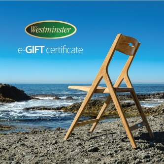 Westminster Teak E-Gift Certificate